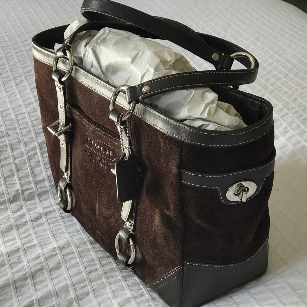 Coach Suede Purse